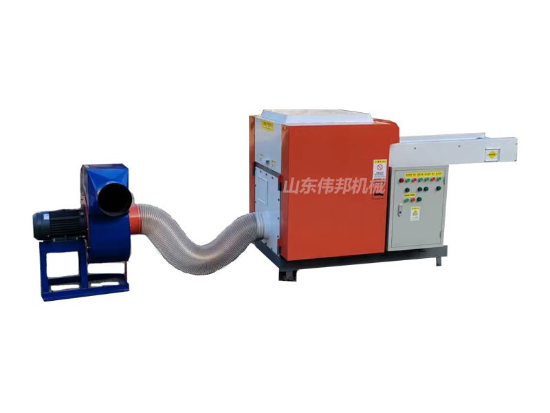 法兰绒布料粉碎机